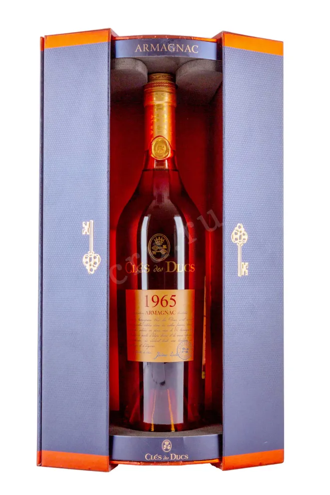 В подарочной коробке Cles des Ducs in gift box 1965 0.7 л