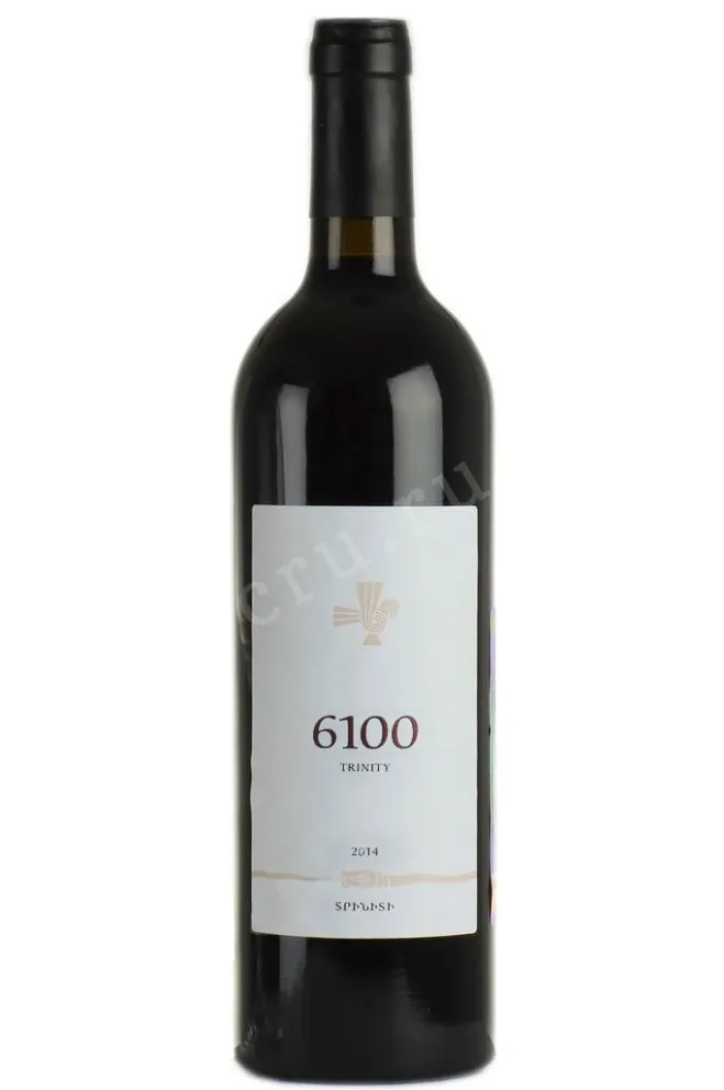 Вино 6100 Trinity red dry 2014 0.75 л
