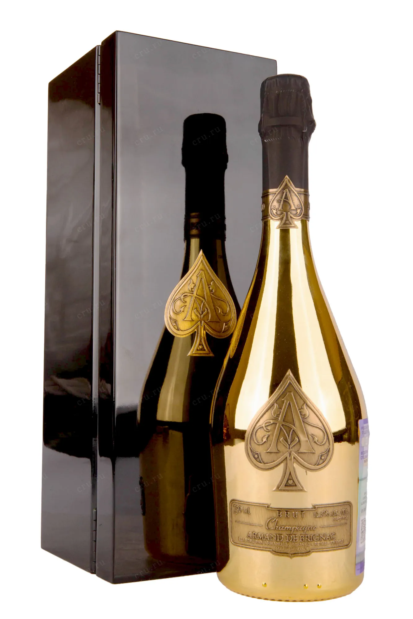 Armand de Brignac Brut Gold wooden box 2020 0.75 л купить