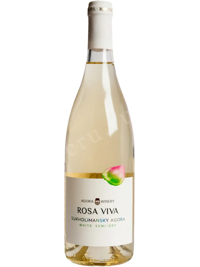 Вино Агора Роза Вива Сухолиманский 2025 0.75 л