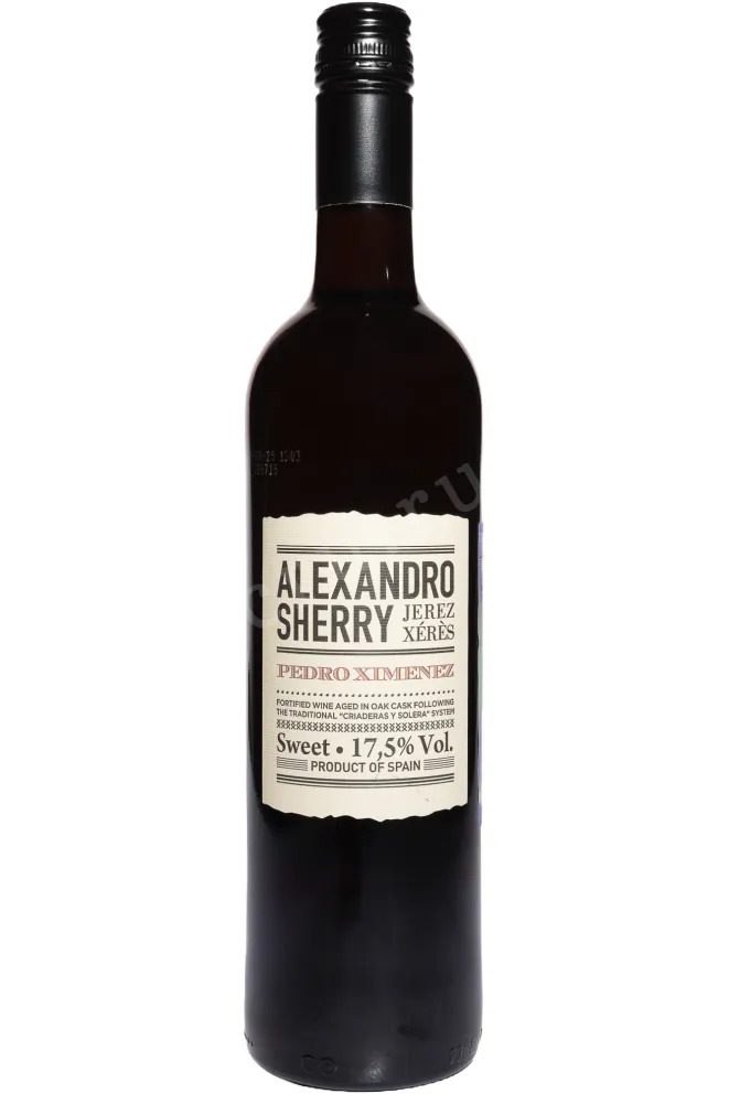 Херес Alexandro Pedro Ximenez 2020 0.75 л