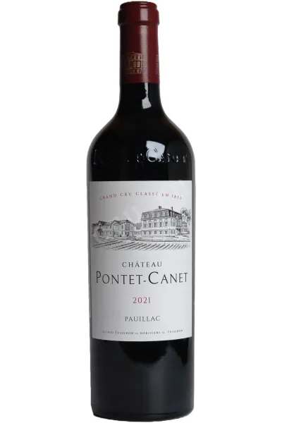 Вино Chateau Pontet Canet Pauillac 2021 0.75 л