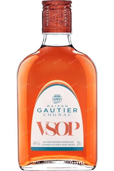 Коньяк Gautier VSOP  0.2 л