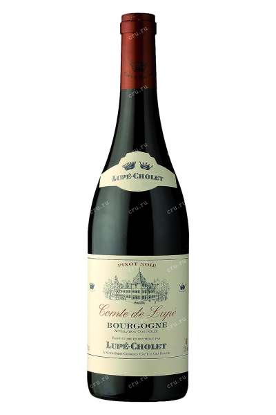 Вино Bourgogne Pinot Noir Comte de Lupe 2020 0.75 л