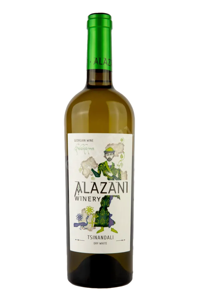 Вино Alazani Winery Tsinadali 2017 0.75 л