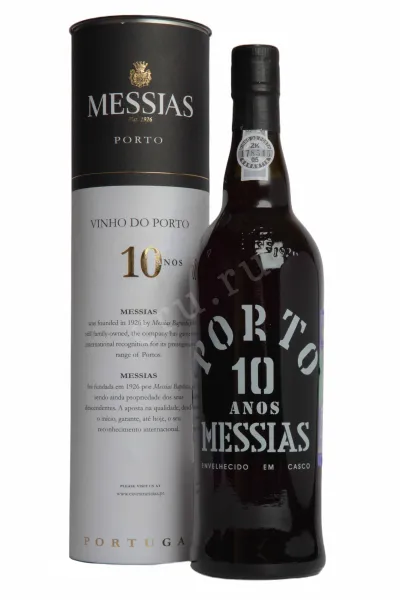Портвейн Messias 10 years in tube 2014 0.75 л
