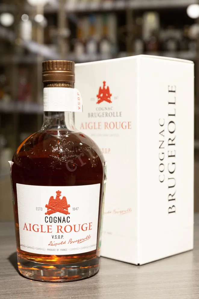 В магазине Крю Профи Brugerolle VSOP Aigle Rouge gift box 0.7 л