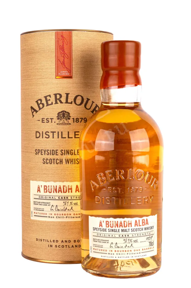 Виски Aberlour Abunadh Alba in tube  0.7 л