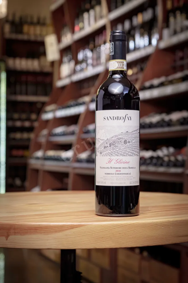 В магазине Крю Профи Sandro Fay Il Glicine Valtellina Superiore Sassella 2018 0.75 л