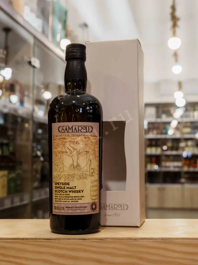 В магазине Крю Профи Samaroli Allt a Bhainne in gift box 0.7 л