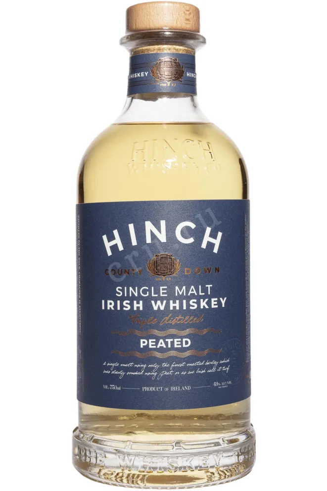 Виски Hinch Irish Peated Single Malt 3 years  0.7 л