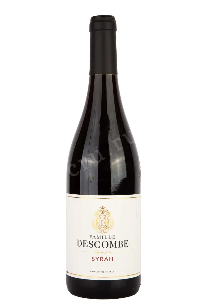 Вино Famille Descombe Syrah 2021 0.75 л