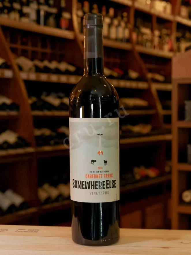 В магазине Крю Профи Somewhere Else Cabernet Franc Valle de Tulum 2020 0.75 л