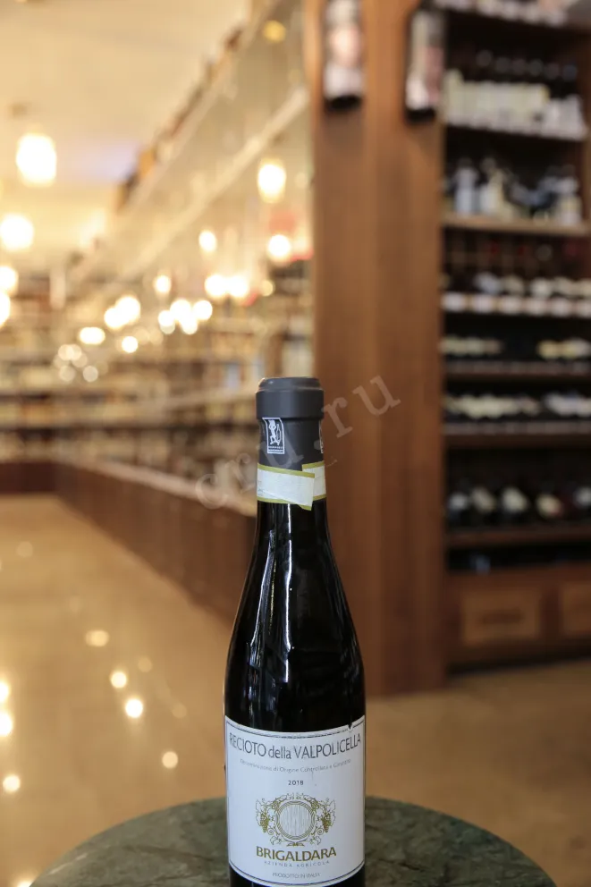 В магазине Крю Профи Recioto della Valpolicella Brigaldara 2018 0.375 л