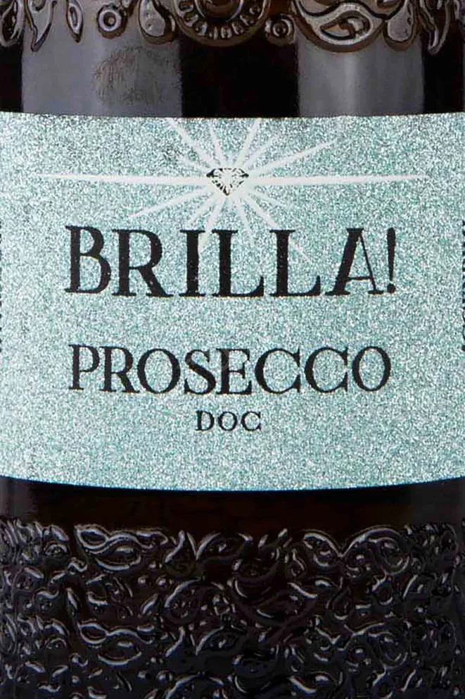Этикетка Brilla! Prosecco 2021 0.2 л