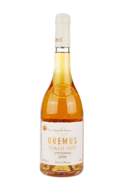 Вино Oremus Tokaji Aszu 6 puttonyos 2007 0.5 л