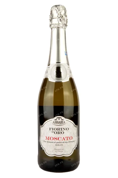 Игристое вино Moscato Spumante Fiorino d'Oro Abbazia 2021 0.75 л