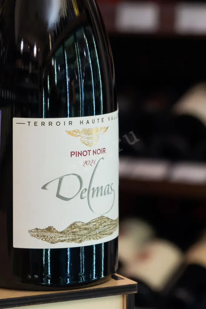 В магазине Крю Профи Delmas Terroir Haute Vallee De l'Aude Pinot Noir 2021 0.75 л