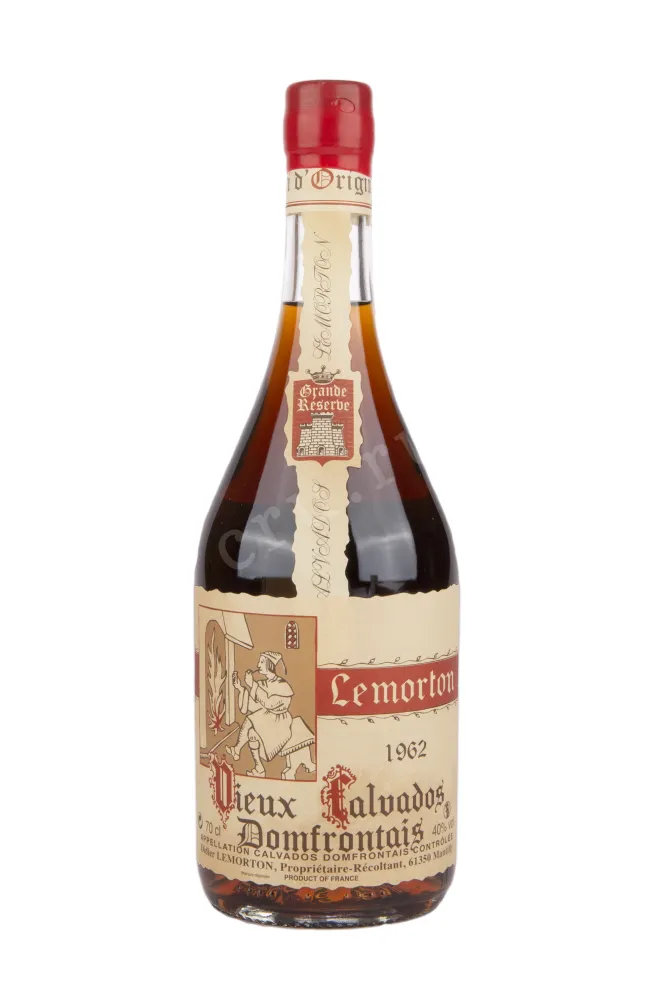 Бутылка кальвадоса Лемортон 1962 0.7