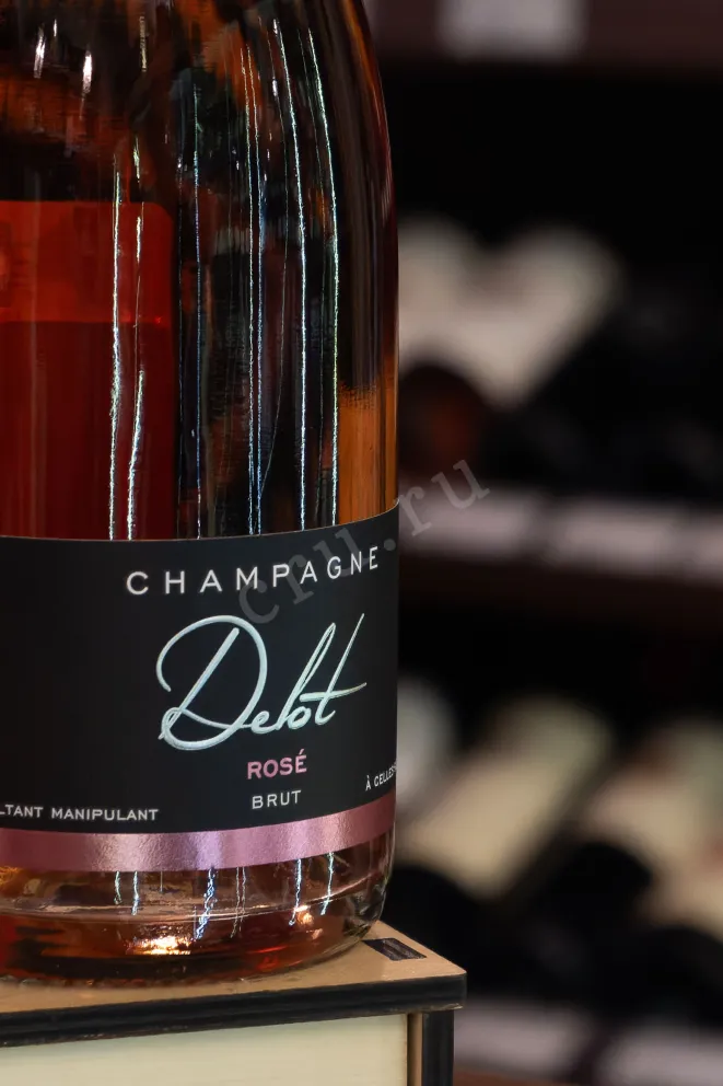 В магазине Крю Профи Champagne Delot Brut Rose 2023 0.75 л