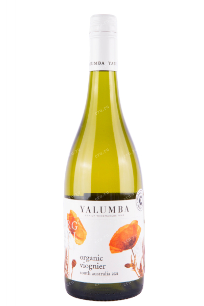 Вино Yalumba Organic Viognier 2021 0.75 л