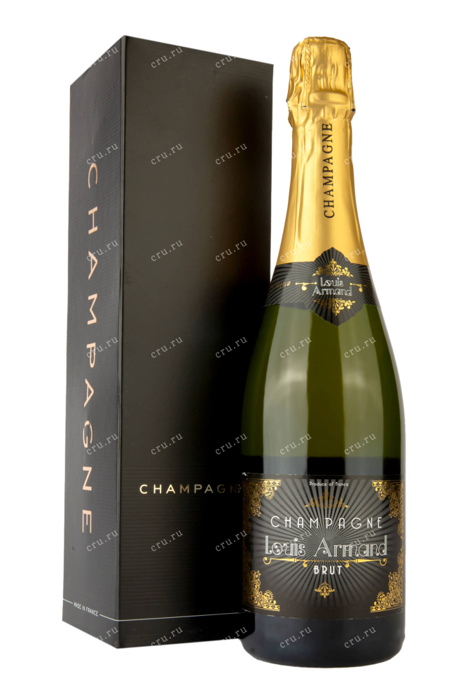 Шампанское Louis Armand Brut п/у 2020 0.75 л