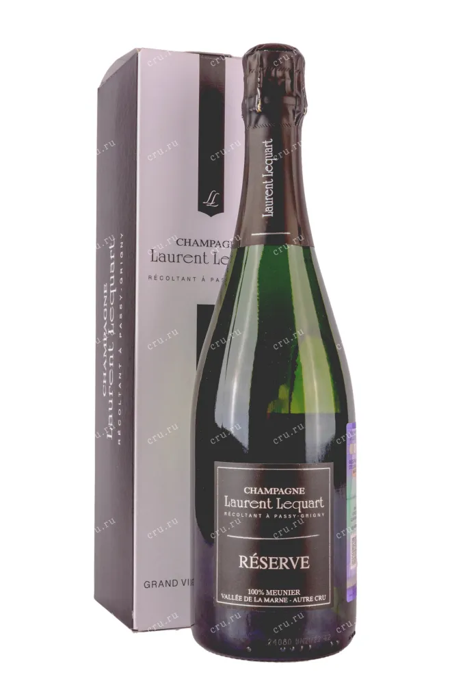 Шампанское Laurent Lequart Reserve in gift box 2020 0.75 л