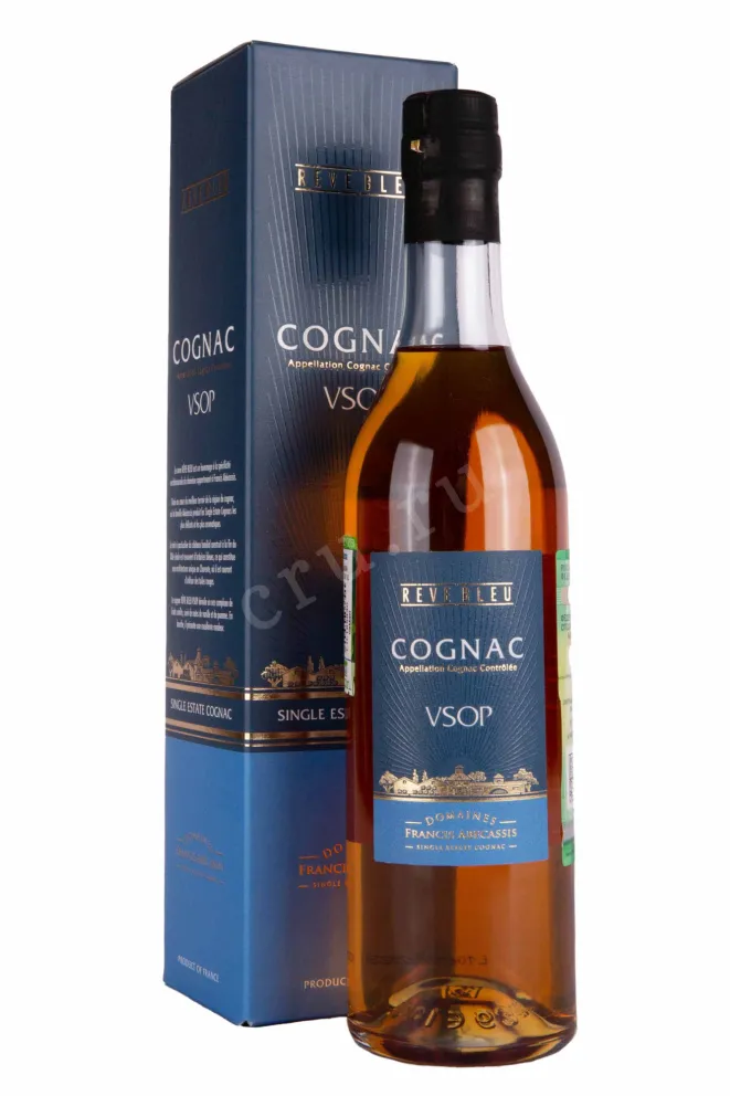 Коньяк Reve Bleu VSOP in gift box  0.5 л