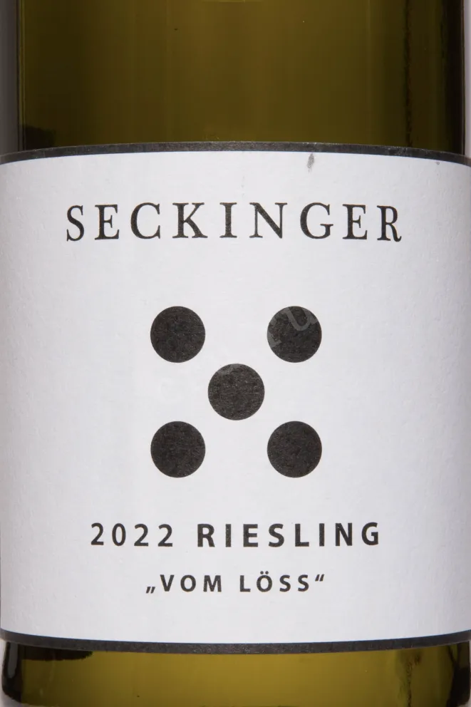 Этикетка Seckinger Vom Löss 2022 0.75 л