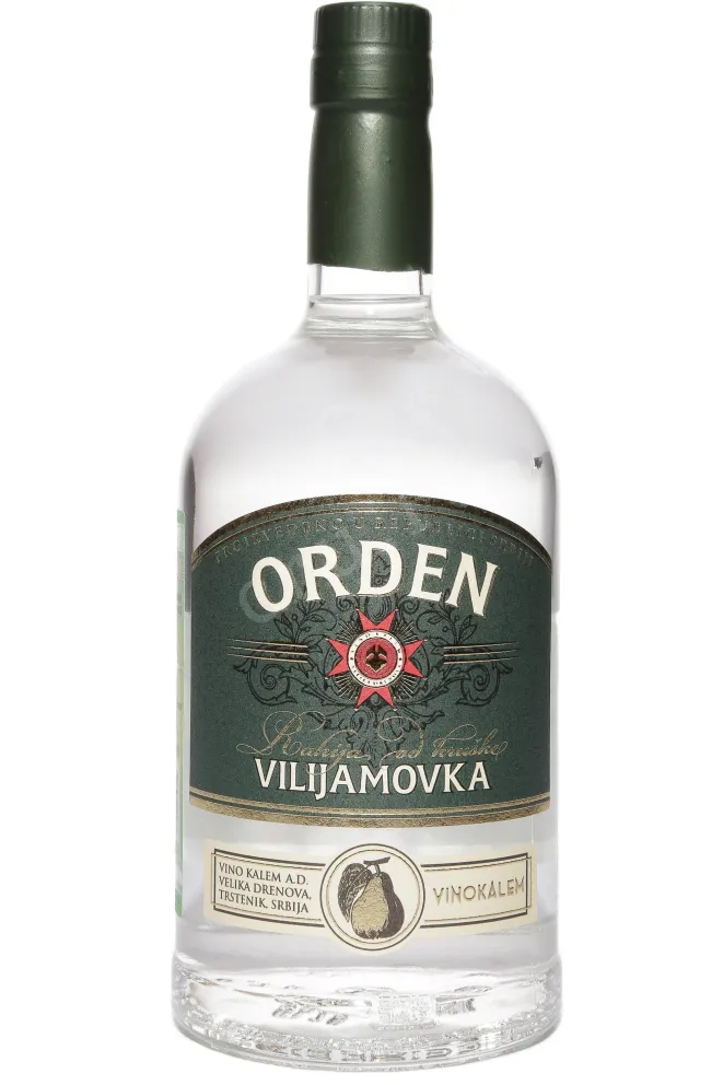 Бутылка Orden Vilijamovka in gift box 0.7 л