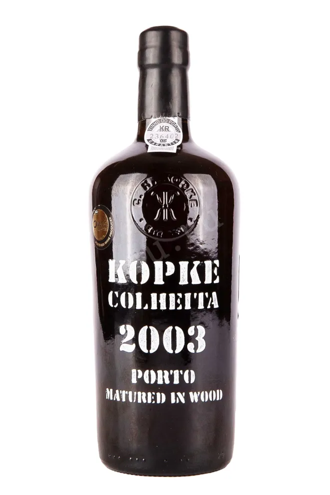 Бутылка Kopke Colheita White Porto in giftbox 2003 0.75 л