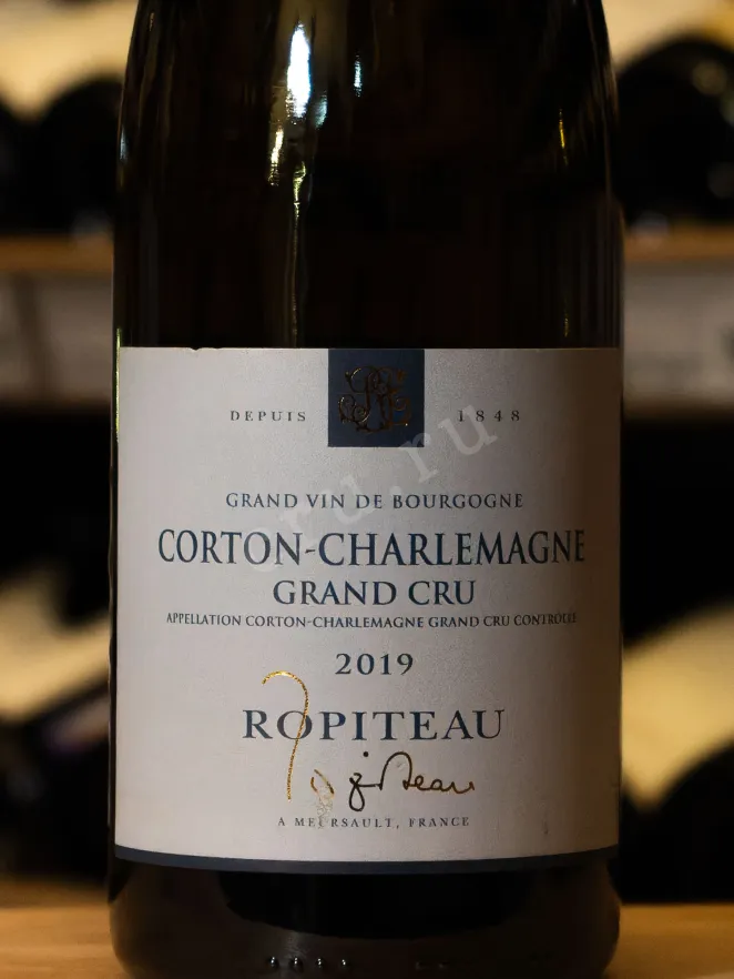 В магазине Крю Профи Ropiteau Corton-Charlemagne Grand Cru 2019 0.75 л