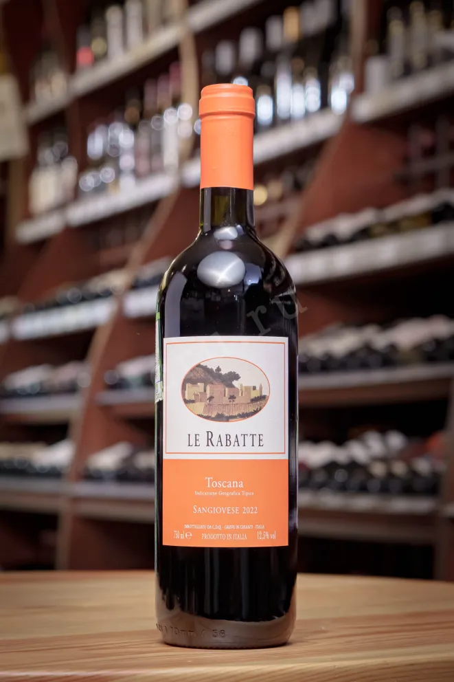 В магазине Крю Профи Sangiovese Le Rabatte 2022 0.75 л