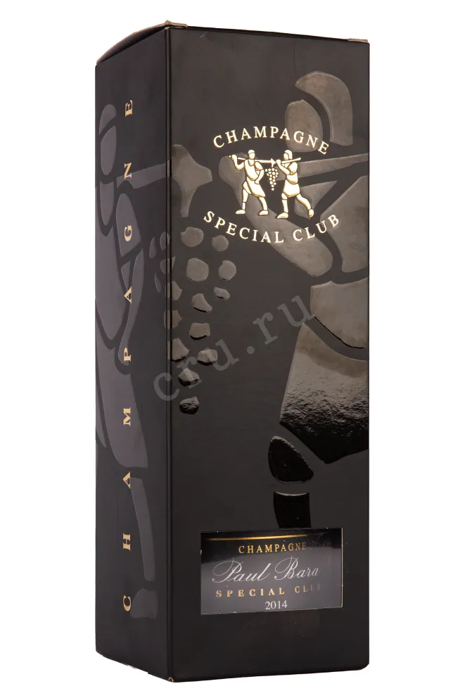 Подарочная коробка игристого вина Paul Bara Special Club Brut Bouzy Grand Cru gift box 0.75 л