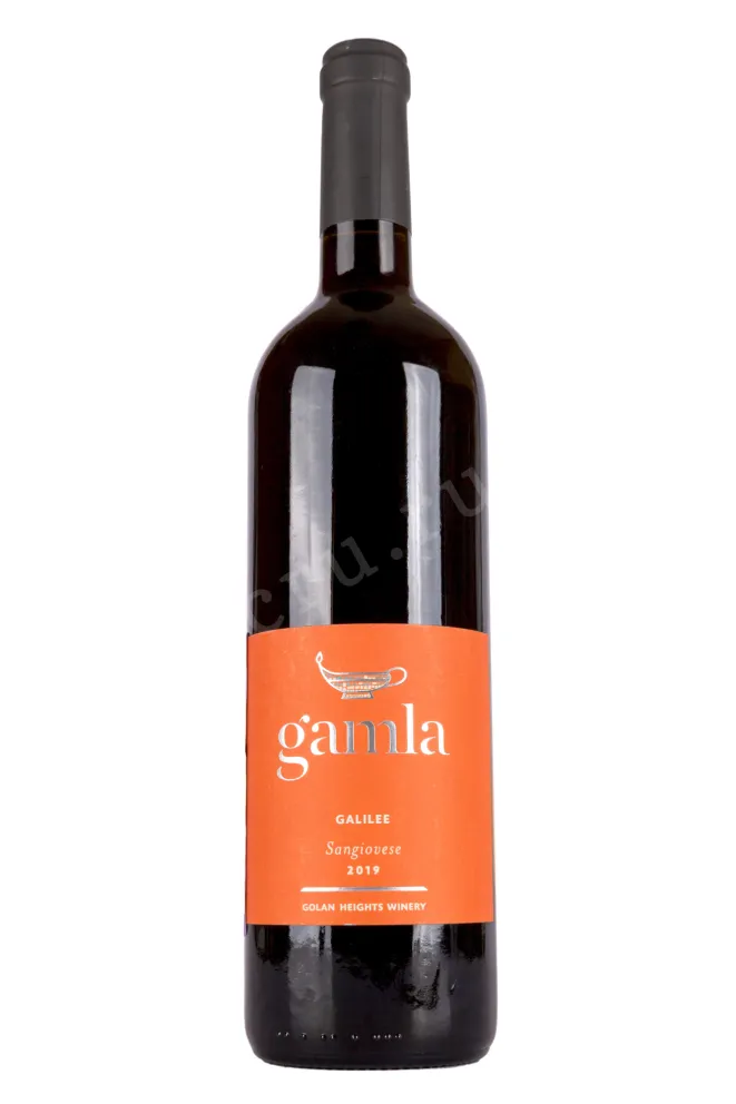 Вино Gamla Sangiovese 2019 0.75 л