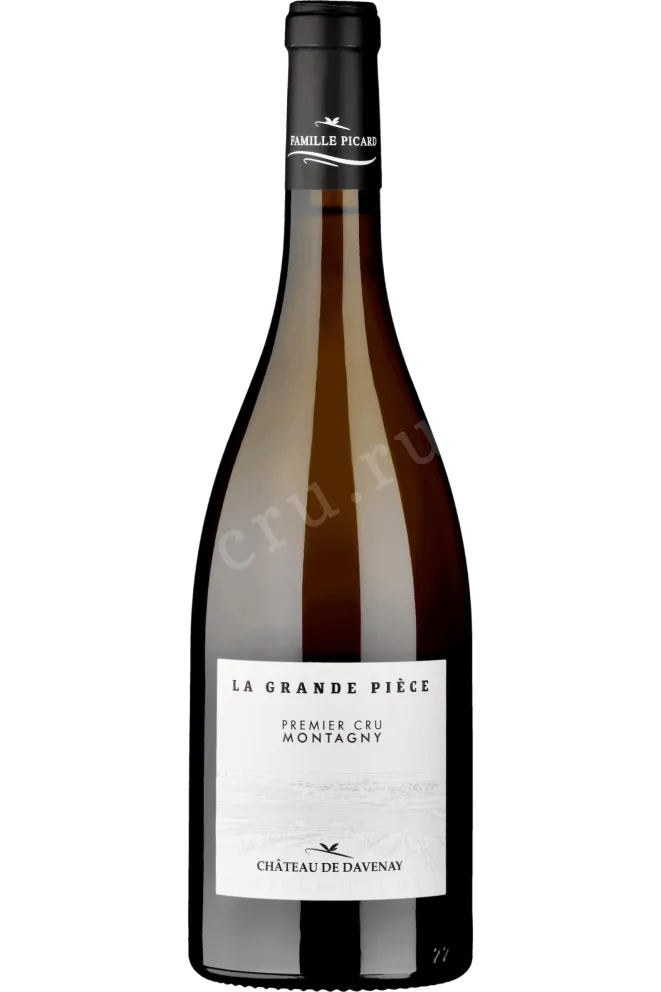 Вино Chateau de Davenay La Grande Piece 1er Cru Montagny 2020 0.75 л