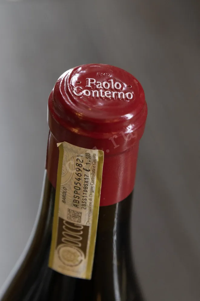 Пробка Paolo Conterno Barolo Ginestra Riserva 2013 1.5 л