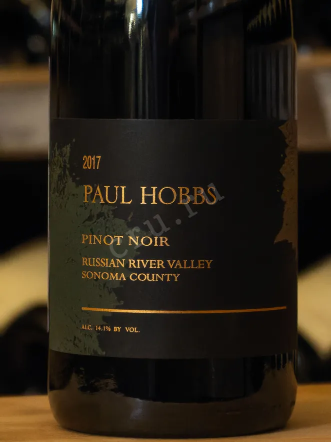В магазине Крю Профи Paul Hobbs Russian River Valley Pinot Noir 2017 0.75 л