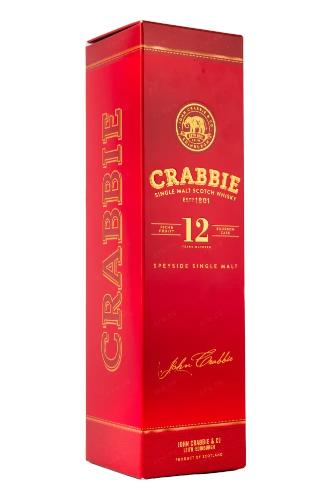 Виски Crabbie 12 years Speyside  0.7 л