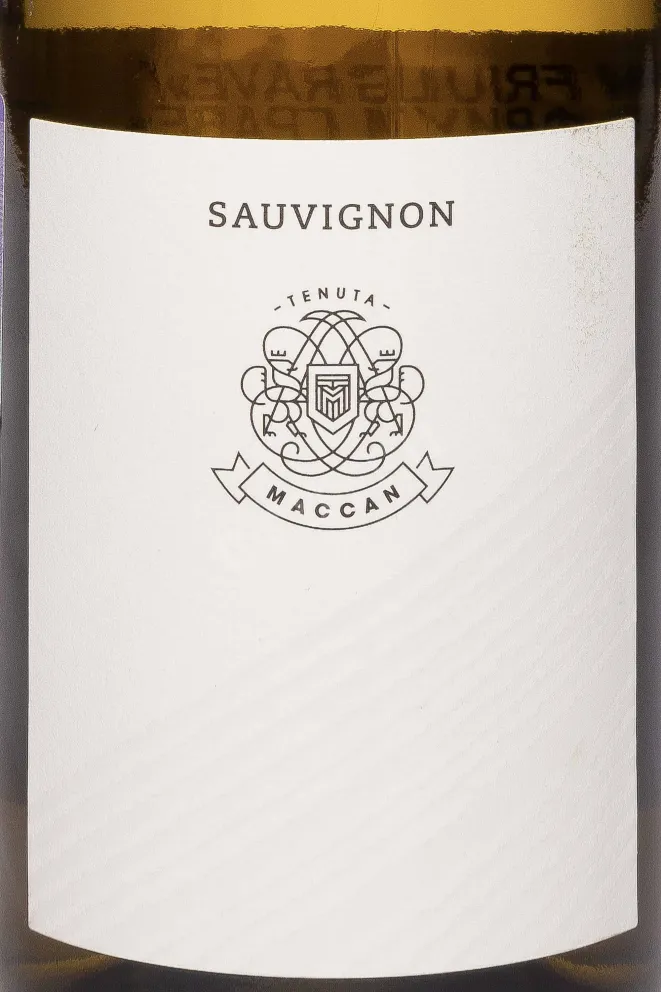 Этикетка Tenuta Maccan Sauvignon Friuli Grave DOC 2023 0.75 л