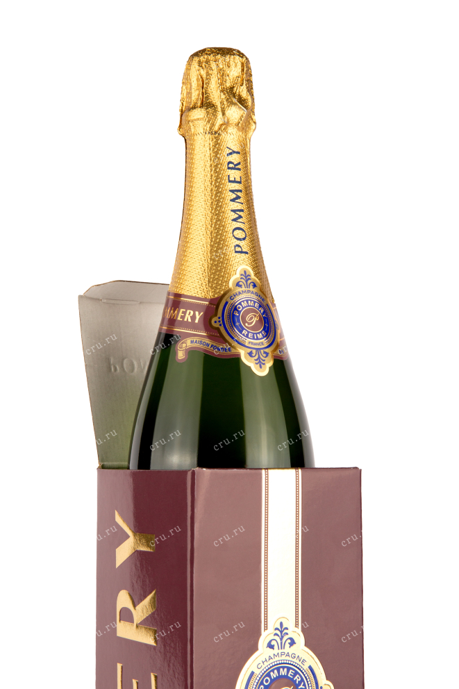 Шампанское Поммери Апанаж Блан де Нуар 0,75 в подарочной коробке