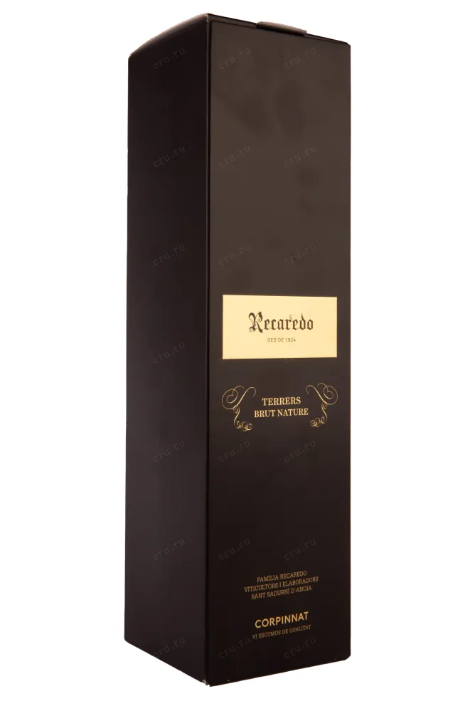 Подарочная коробка Recaredo Terrers Brut Nature in gift box 2018 0.75 л