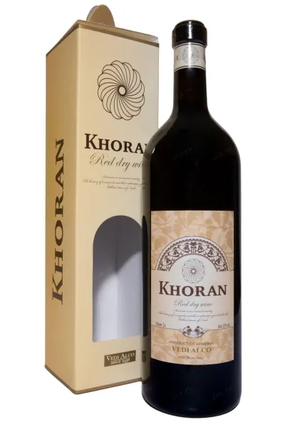 Вино Vedi Alco Khoran in gift box 3 л