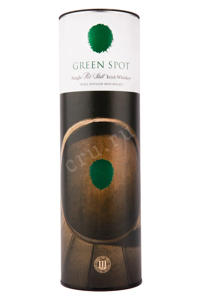 Подарочная коробка виски Грин Спот в туе 0.7