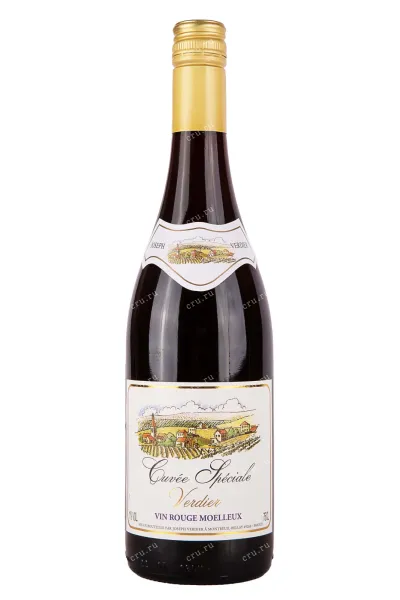 Вино Cuvee Speciale Verdier Rouge Moelleux 2022 0.75 л