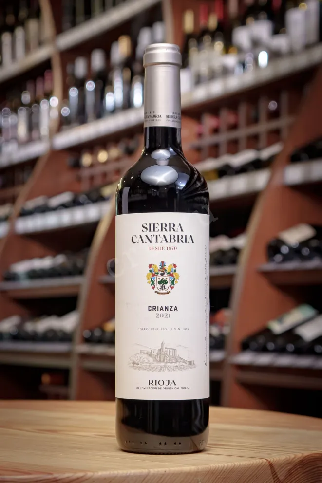 В магазине Крю Профи Sierra Cantabria Crianza 2021 0.75 л