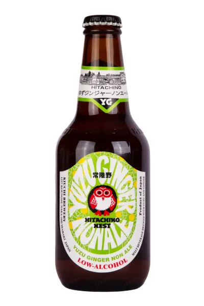 Пиво Hitachino Nest Yuzu Ginger Non Ale  0.33 л