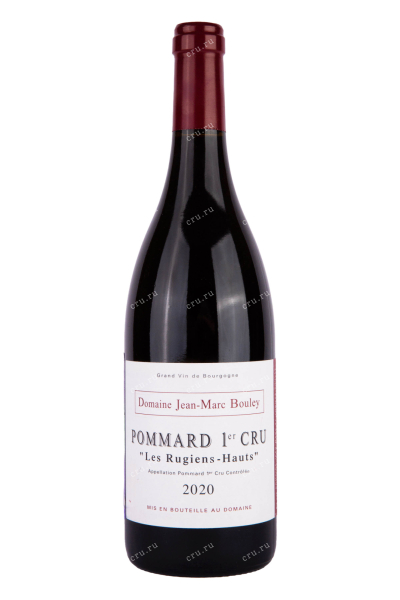 Вино Domaine Jean-Marc Bouley Pommard 1er Cru Les Rugiens Hauts 2020 0.75 л