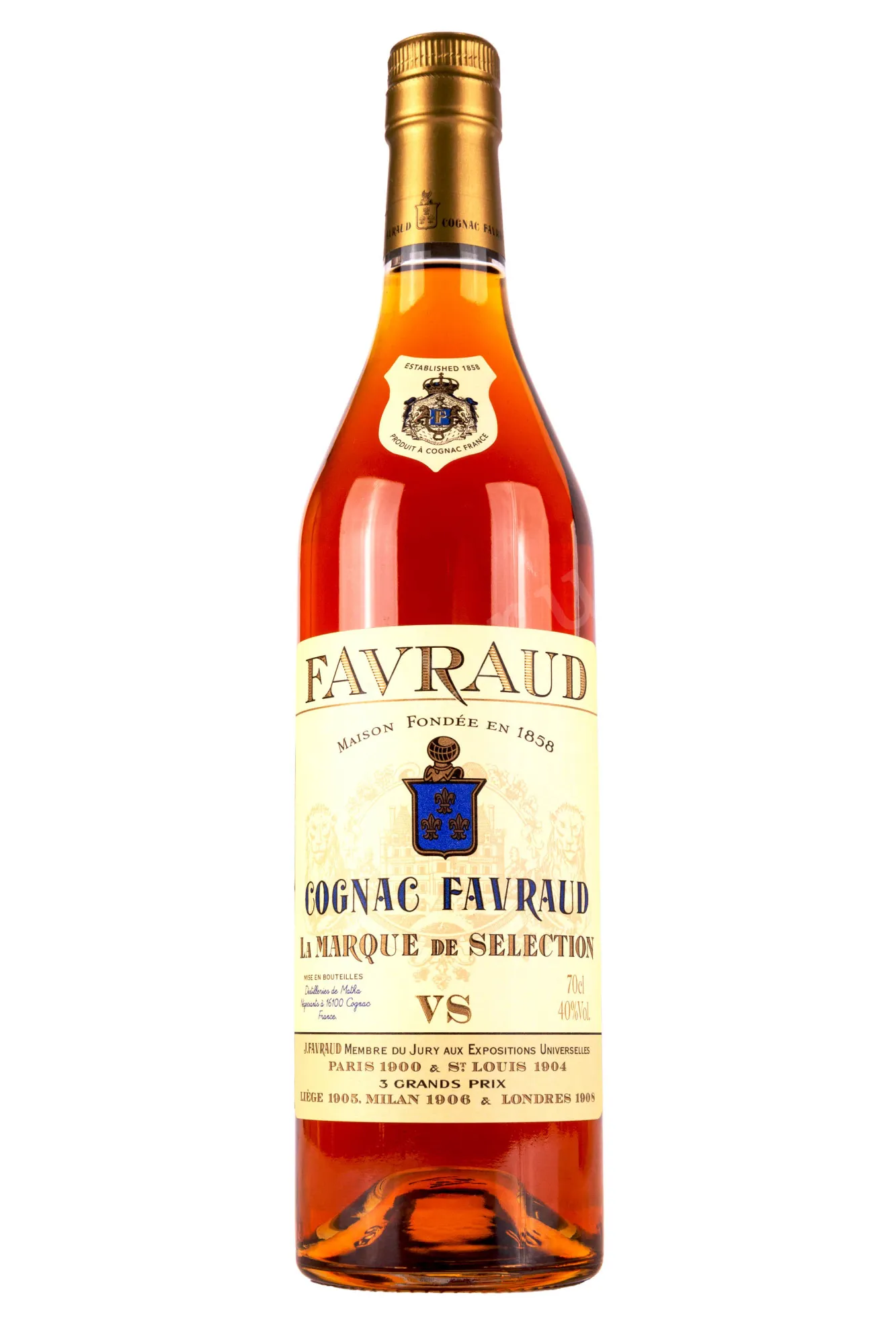 Фото — Коньяк Favraud VS  0.7 л