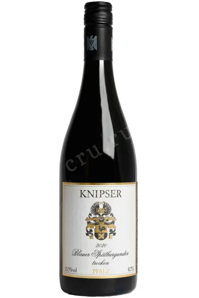 Вино Knipser Blauer Spatburgunder Pfaltz 2020 0.75 л